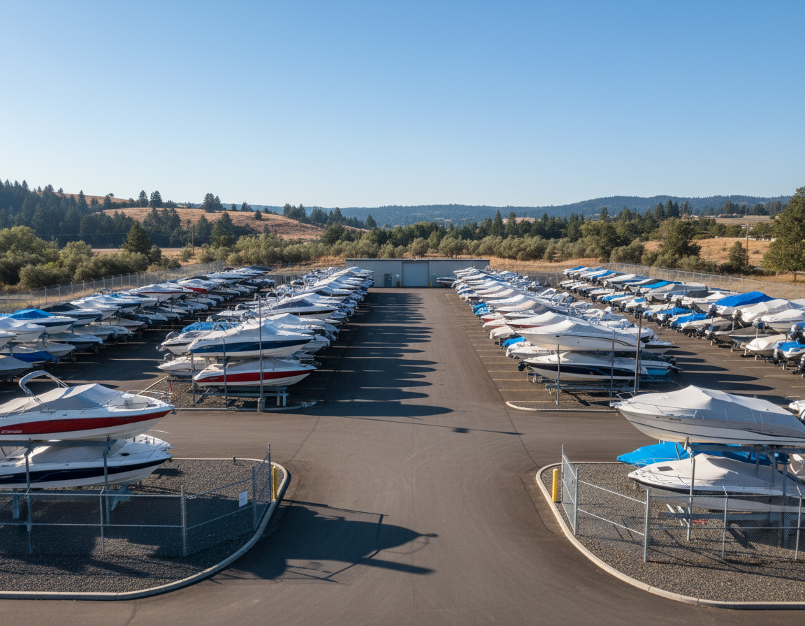 boat storage Medford Oregon